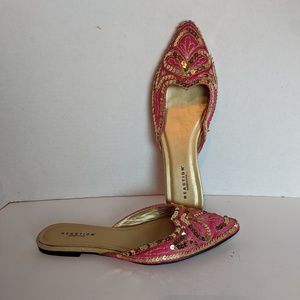 Kenneth Cole Reaction Pink Pointed Flats